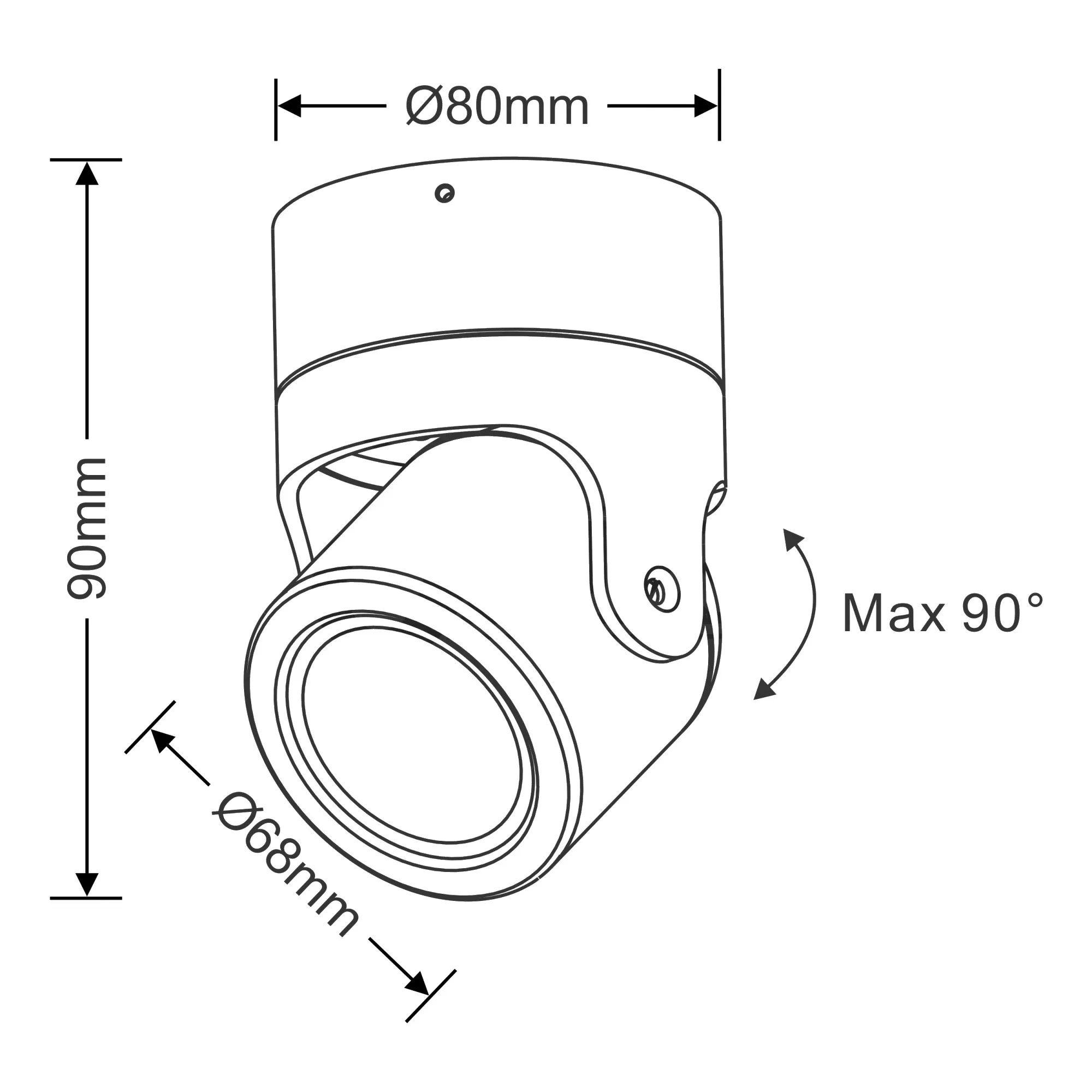 Eda 10 Indoor Surface Mounted Luminaires Dlux Multidirectional Surface Mount